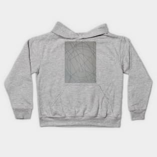 Circular Triangles Kids Hoodie